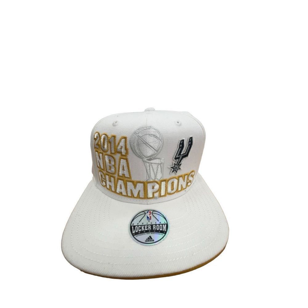 San Antonio Spurs - 2014 Locker Room Edition Hat - with stickers